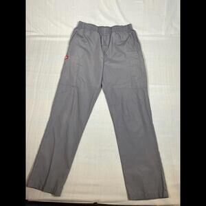 Dickies Scrubs Pull-on Elastic Waist Cargo Pants  Grey Dickies (A16)